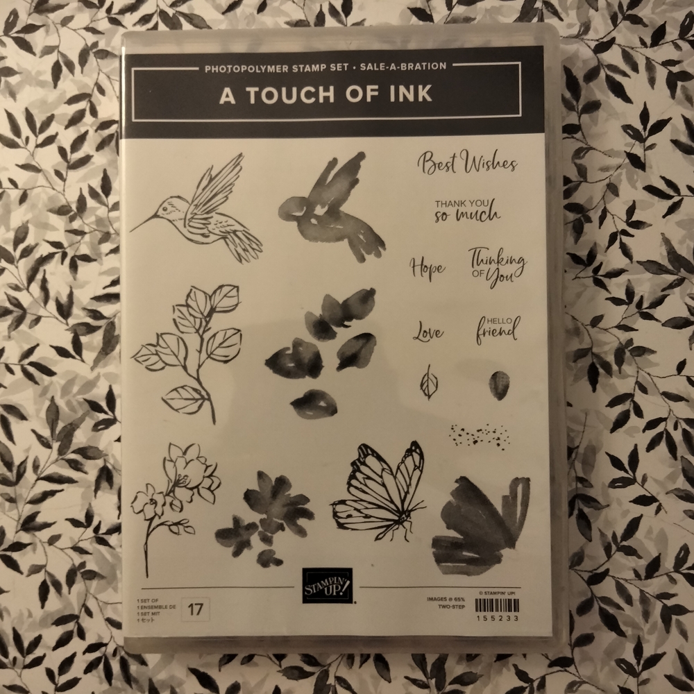 Stampin' Up! A Touch of Ink Stamp Set